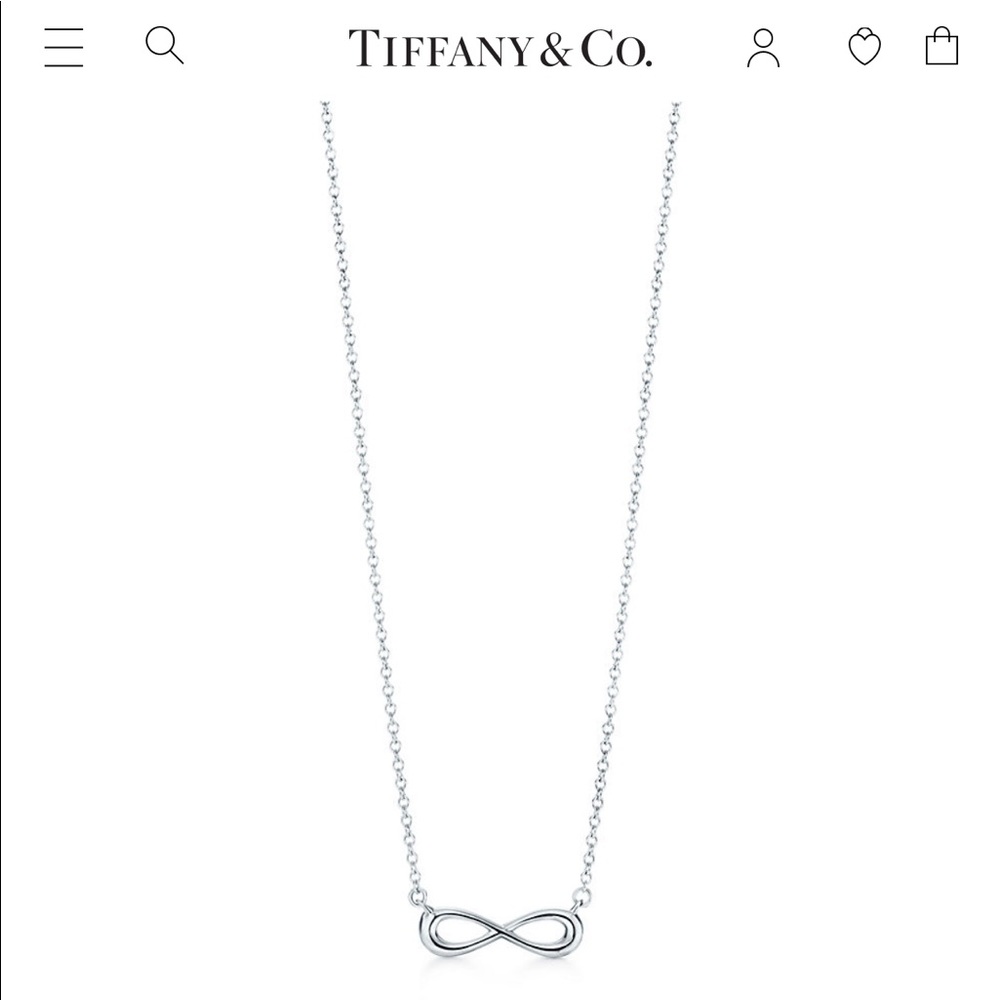 tiffany & co infinity necklace